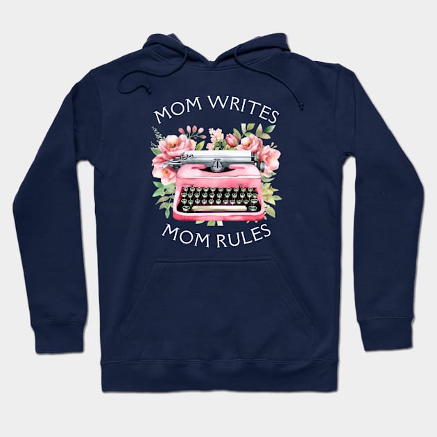 mommy blogging t-shirt mom writes mom rules mom blogger shirt funny mom tee mom life apparel mom boss clothing motherhood blogger top mompreneur gift unique mom shirt cute mom blogger attire Hoodie by ZULKAY